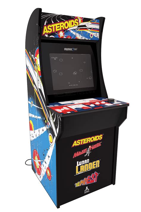 arcadeup asteroids arcade machine ft walmartcom