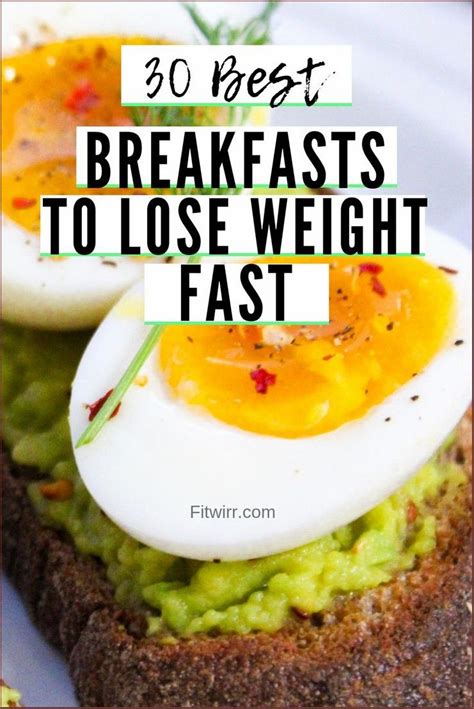 ways    perfect healthy breakfast meals  lose weight