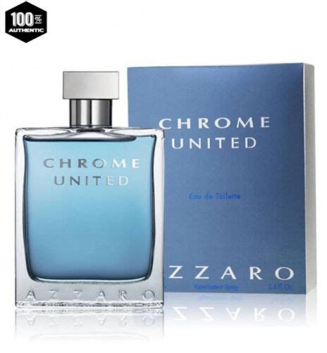 chrome united  azzaro  oz  ml edt spray  men  ebay