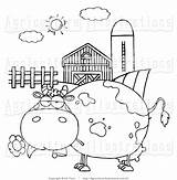 Silo Coloring Pages Barn Clipart Drawing Getdrawings sketch template