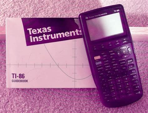 texas instruments ti  graphing calculator wguidebook  reneebs garage sale camby