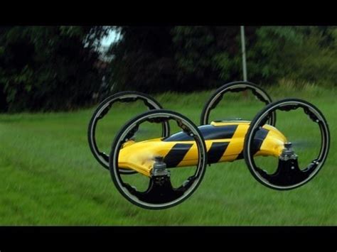 flying car helicopter  car hybrid unfinished man
