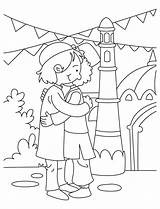 Eid Coloring Pages Kids Colouring Nepal Milan Printable Mubarak Sheets Adha Print Idul Getcolorings Happy Sketch Picolour Related Posts Popular sketch template