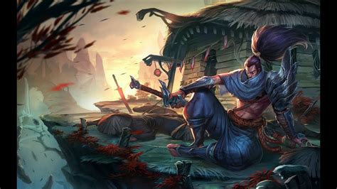Yasuo Login Screen With Music And Animation Youtube