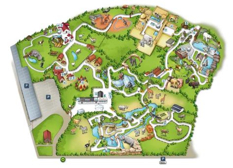parkmaps parkplan erlebnis zoo hannover freizeitpark weltde