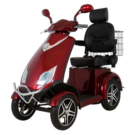 China 500w48v 4 Wheels Electric Mobility Scooter For Adult With Rear