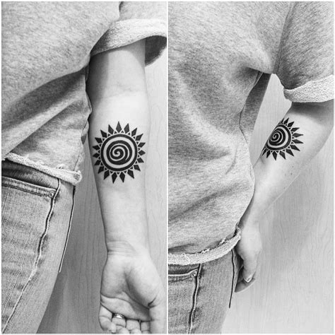 sun tattoo  tattoo journalcom     design  body