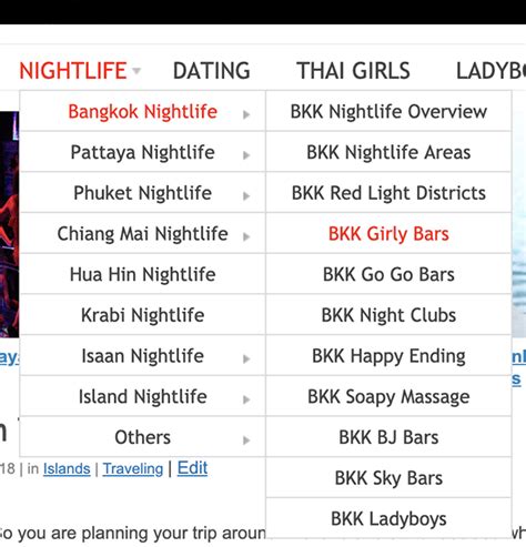 thailand sex guide 11 places to meet girls thailand redcat