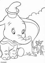 Dumbo Coloring Fly Pages Timothy Teaching Printable sketch template