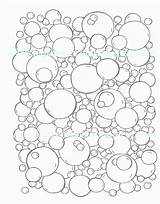 Bubbles Coloring Adult Colouring Printable Grown sketch template