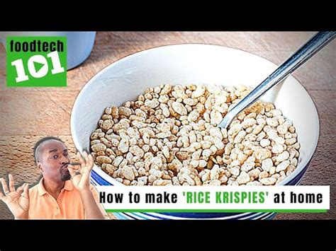 rice krispies  home easy method  rural indian method