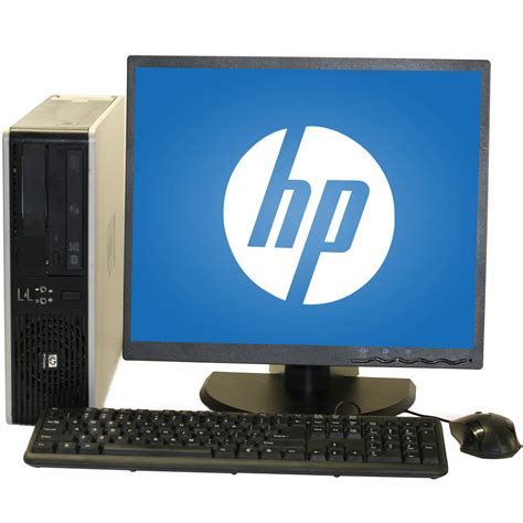 restored hp  desktop pc  intel core  duo processor gb memory