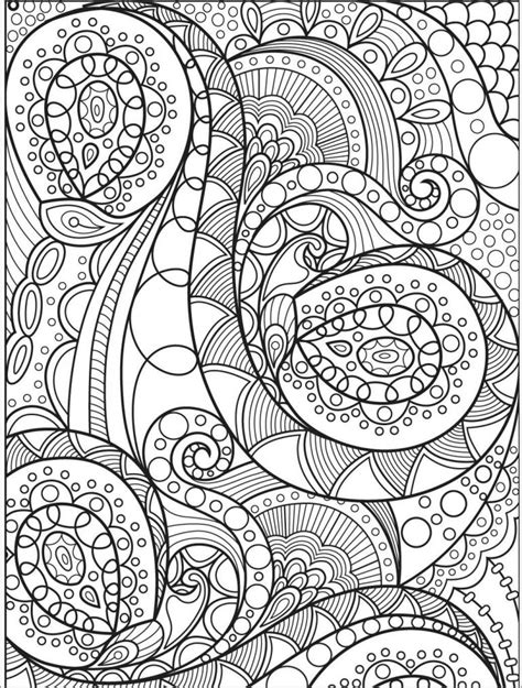 printable abstract coloring pages  adults coloringbay