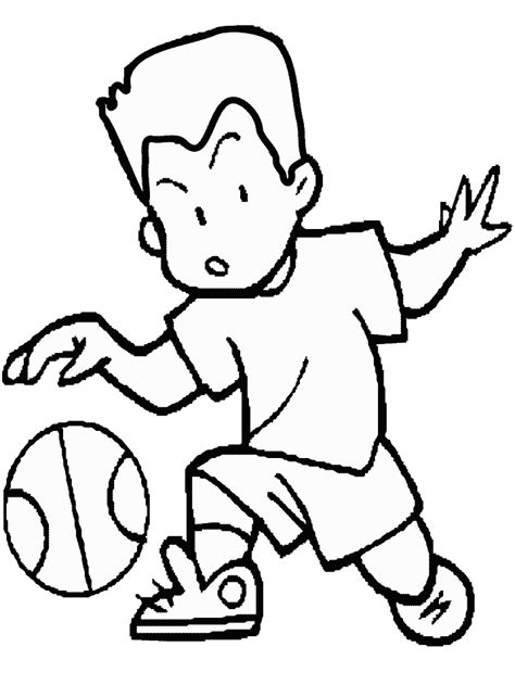 basketball coloring pages coloringpagescom