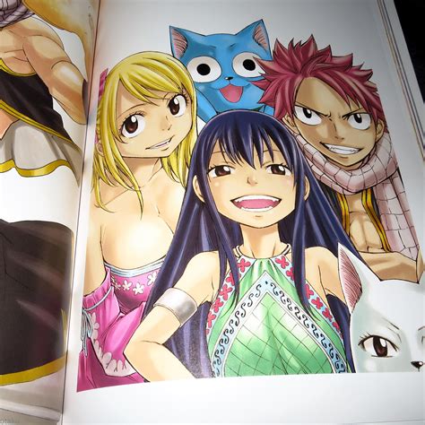 Mashima Hiro Fairy Tail Illustrations Art Book