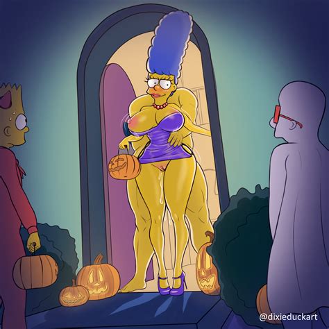 Post 3954139 Bart Simpson Halloween Marge Simpson Milhouse Van Houten