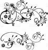 Flourishes Tattoo Swirls Vector Flourish Designs Swirl Silhouette Gothic Computer Clipart Illustration Filler Tattoos Stock Clip Arabesques Vinyl Go Clipartbest sketch template