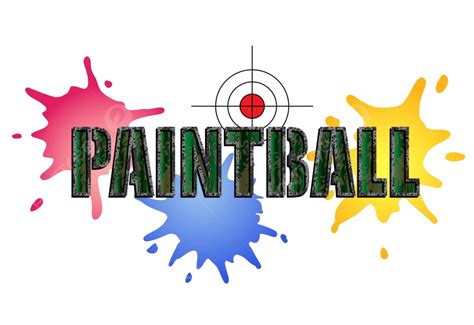 paintball logo sport shoot outdoor vector sport shoot outdoor png