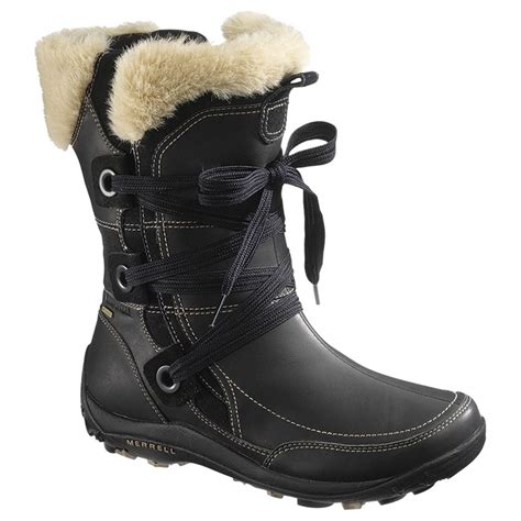 womens merrell nikita waterproof insulated winter boots  winter snow boots
