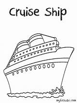 Cruise Ship Coloring Disney Paquebot Drawing Transportation Printable Pages Getdrawings Drawings Kb sketch template