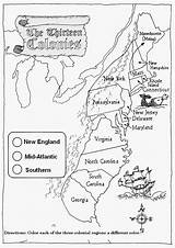 Colonies 13 Map Worksheet Worksheets Printable Grade History Colonial Thirteen America Coloring 5th Geography Activities American Activity Unit Original Social sketch template