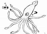 Squid Colossal Drawing Getdrawings Deviantart Drawings sketch template