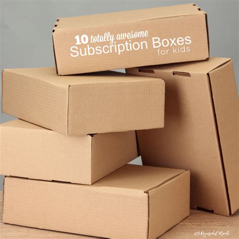 totally awesome subscription boxes  kids  resourceful mama