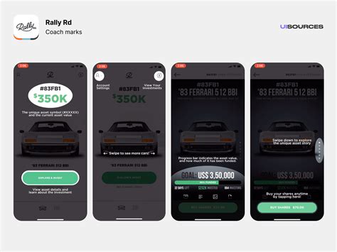 rally  coach mark screenshots ui sources