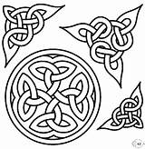 Celtic Coloring Pages Printable Cross Designs sketch template