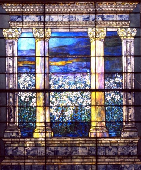 Bensozia Louis Comfort Tiffany Stained Glass Windows