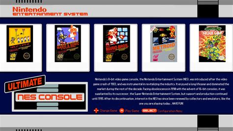 ultimate nes console theme