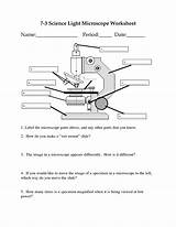 Microscope Worksheet Label sketch template