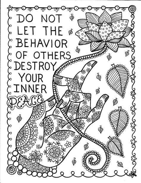 quote coloring pages  adults  teens  coloring quote