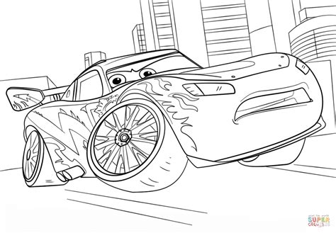 lightning mcqueen  cars  coloring page  printable coloring