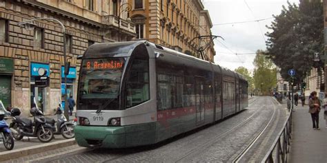 trams  rome map  routes timetable opening hours