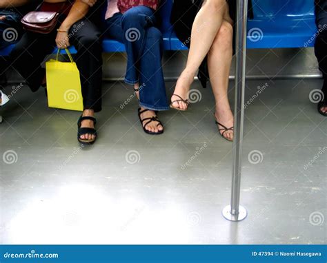 Legs In A Train Stock Images Image 47394