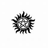 Winchester Supernatural Inkbox Possession sketch template
