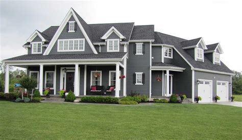 dark gray house exterior ideas dhomish