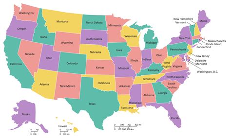 vibrant usa map hd wallpaper united states  america desktop background
