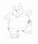 Fat Dog Getdrawings Drawing sketch template