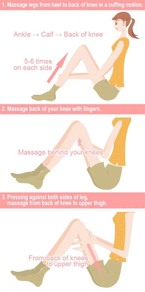 leg massage to fix leg swelling in 1 minute after a bath