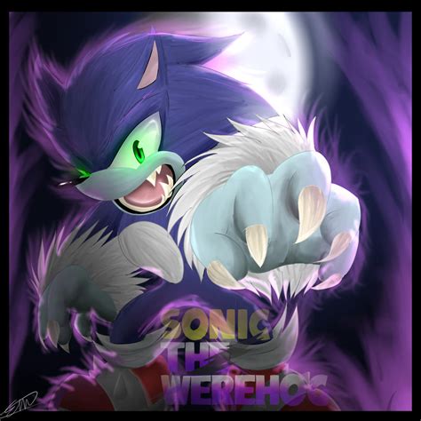 Sonic The Werehog Present Speedpaint By Swiftsandstorm