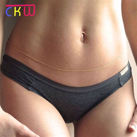 ckw trendy simple layer gold chain waist chain pros and cons can wear