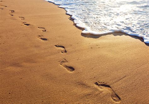 footprints   sand printable