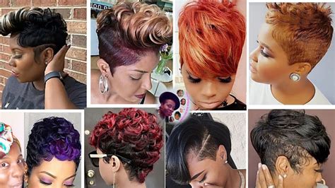 short pixie haircut hairstyles  black women