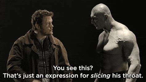 chris pratt and dave bautista screentesting for guardians of the galaxy