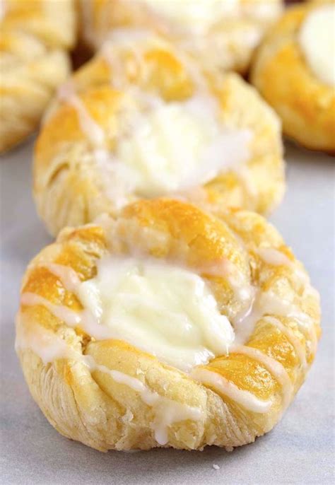 33 Recipes To Make With Crescent Rolls Easy Cream Cheese Danish