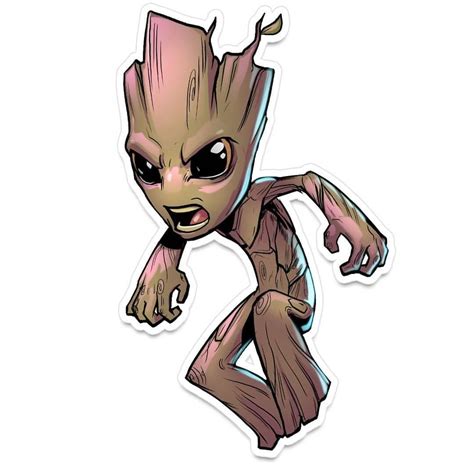 baby groot couldnt decide    theyre technically