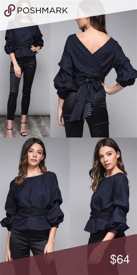 wrap blouse blouses  women clothes design fashion