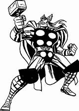 Thor Avengers Timm Wecoloringpage Anger sketch template